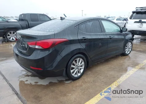 2014 Hyundai Elantra Se z USA, uszkodzony, nr VIN 5NPDH4AE6EH533122